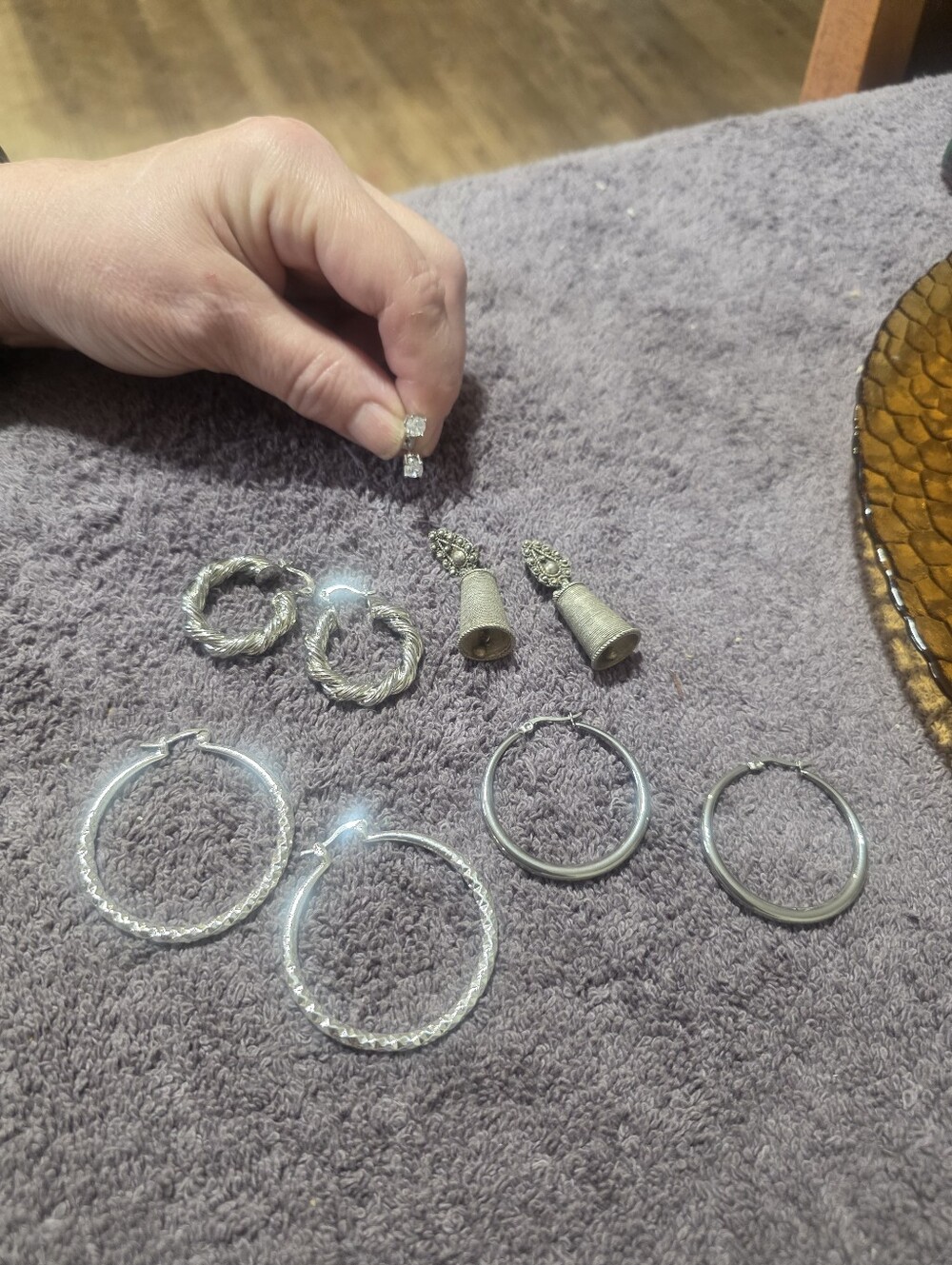 Nice Lot Of Several Pieces Of Jewelry Some 925 - Picture 5 of 8
